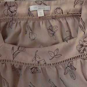 LC Lauren Conrad Long-sleeve Blouse